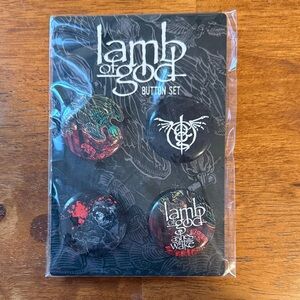 Lamb of God Button Set